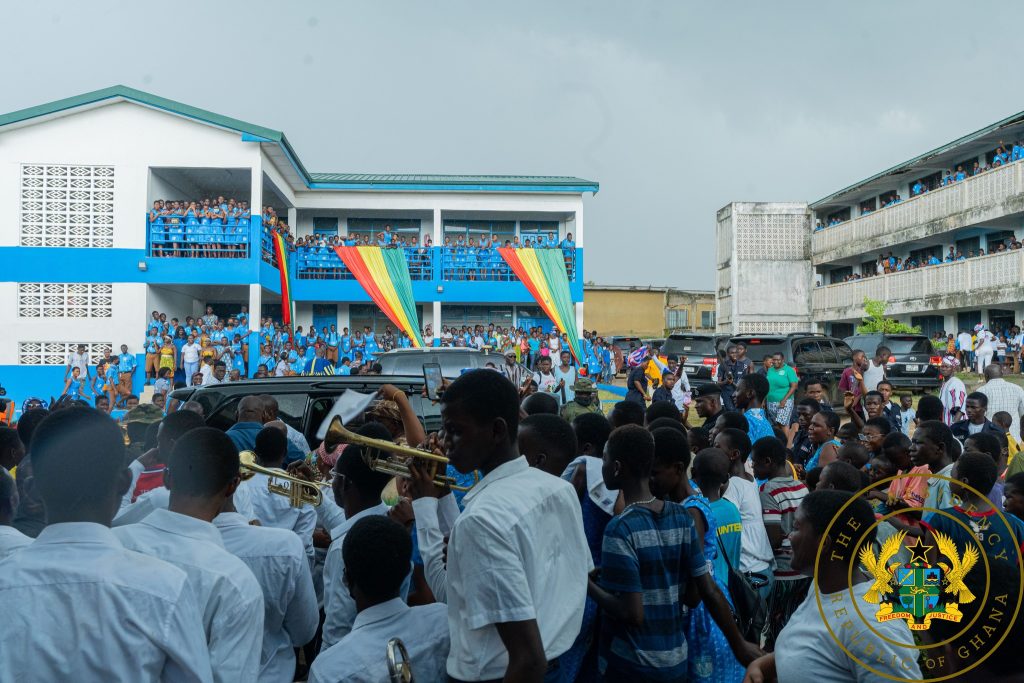 President Akufo-Addo Commissions Abomosu STEM Model SHS