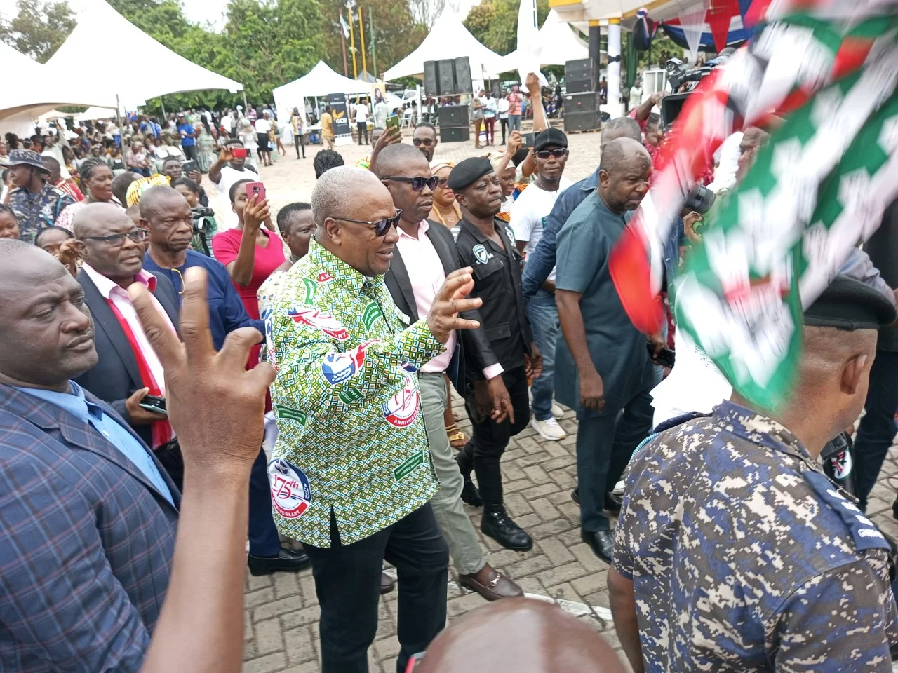 Former President Mahama joins congregants at Ho to climax 175th ...