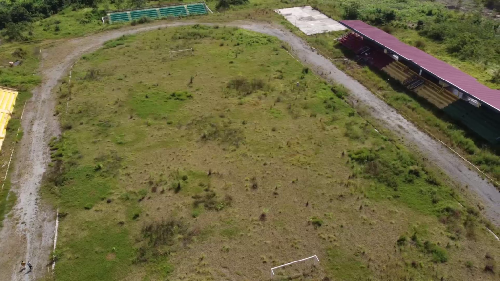 Ho: Million dollar multi-purpose Youth Sports Center project now grazing ground for cattle