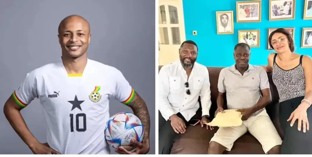 Dede Ayew donates cash to U20 World Cup winning-coach Sellas Tetteh