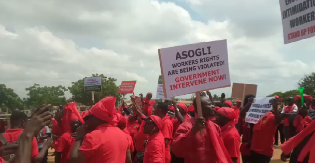 NLC Sunon Asogli management strike