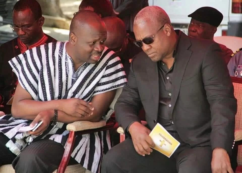 Omane Boamah Vows To Loyally Protect John Mahama's Interest