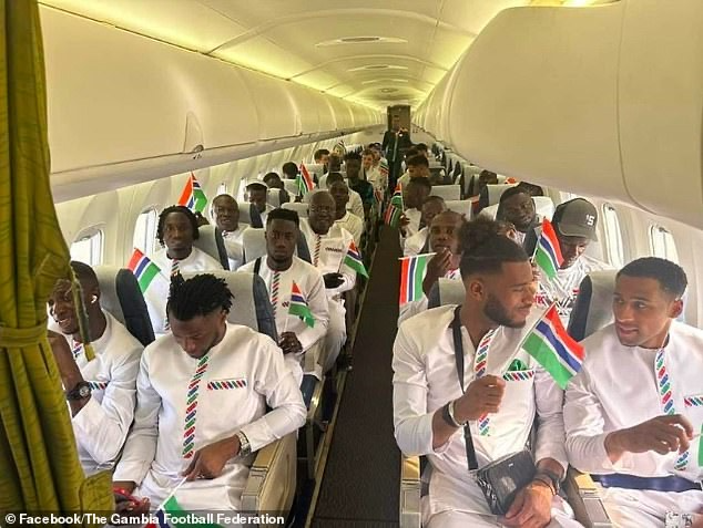 AFCON 2023: Gambia National team escapes plane disaster