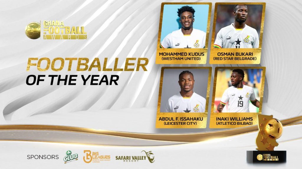 Mohammed Kudus nominated for topmost prize at Ghana Football Awards 