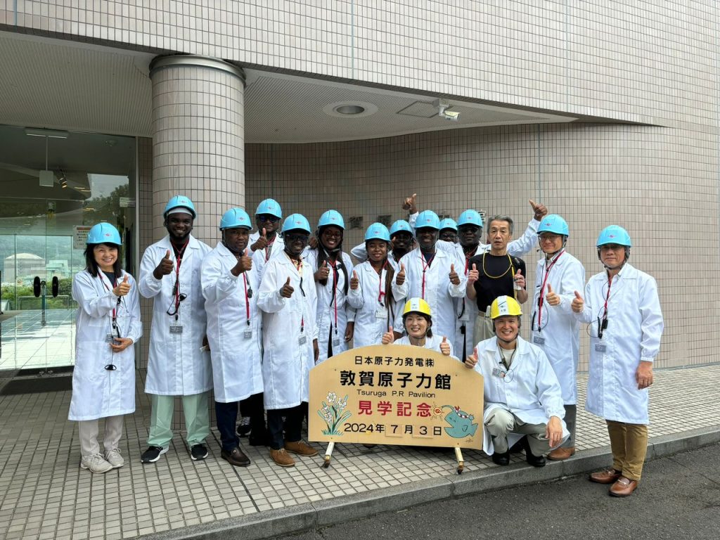 Stakeholders tour Japan nuclear facilities as ambassadors in Ghana's journey