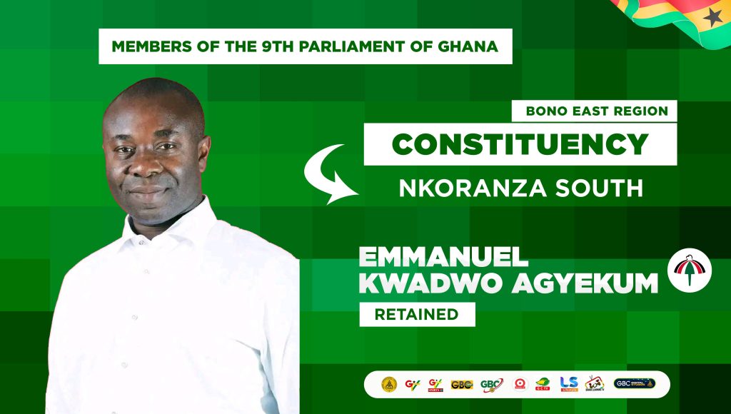 Emmanuel Kwadwo Agyekum -  Member of Parliament for NKORANZA SOUTH