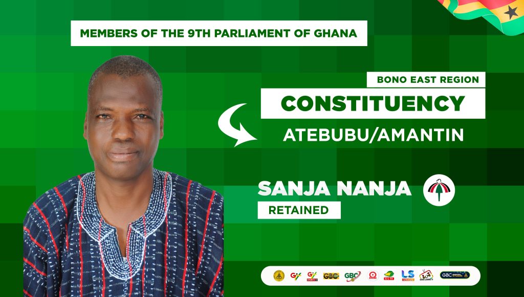 Sanja Nanja - Member of Parliament for ATEBUBU AMANTIN